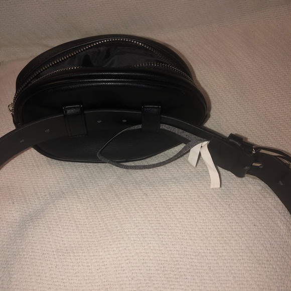 Small Black Studded Fanny Pack - Picture 4 of 7